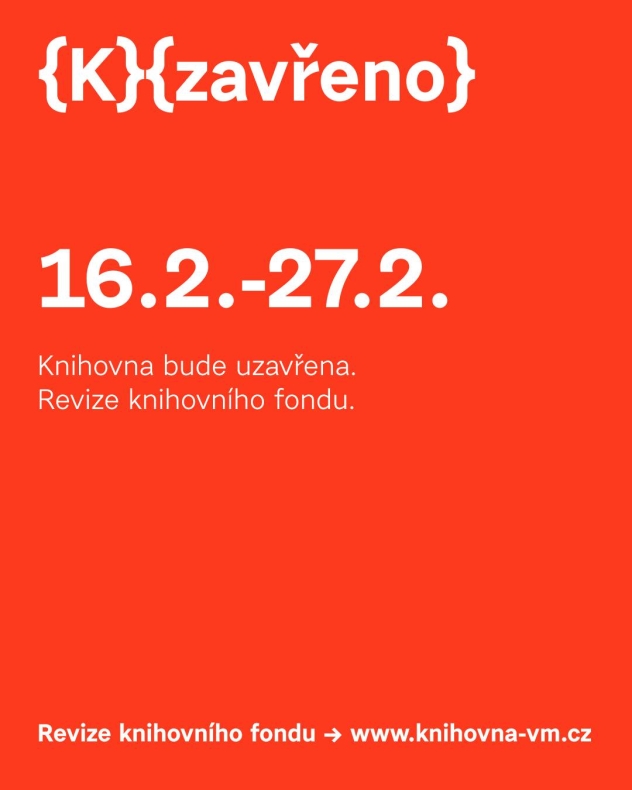 Knihovna uzavřena